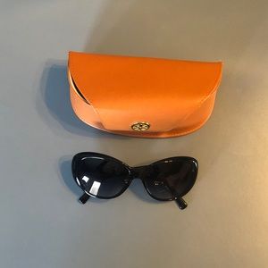 Tory Burch black cat eye sunglasses